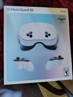 The Meta Quest 3S 128GB including Batman game (*New Sealed)