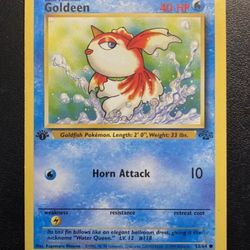 GOLDEEN - First Edition - Jungle - 53/64 - WOTC Pokemon Card