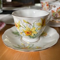 Vintage Teacup And Saucer