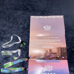 2 Baja Fest VIP tickets 900 each or 1600 both