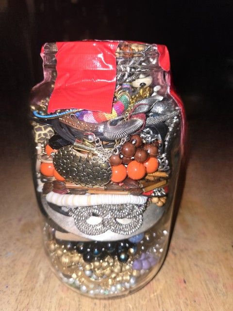 Extra Large Jewelry Jar.