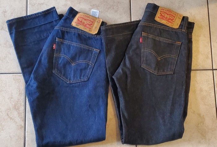 Levis Mens Jeans (2). Size W30 L30 