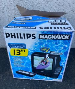 Philips Magnavox 13" TV/VCR Combo CCA132AT