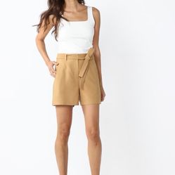 1 Brand New Nine West Dark Brown Shorts 