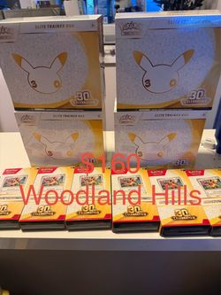 Pokemon 30th Anniversary ETB knockout collection