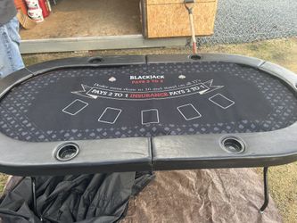 Poker / Blackjack Table