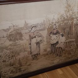 Beautiful Antique Tapestry 
