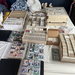 Football And Baseball Cards