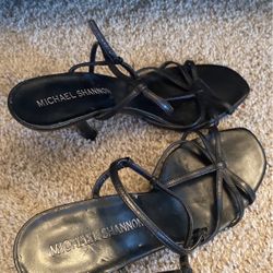 Heeled Scrappy Sandals Size 8