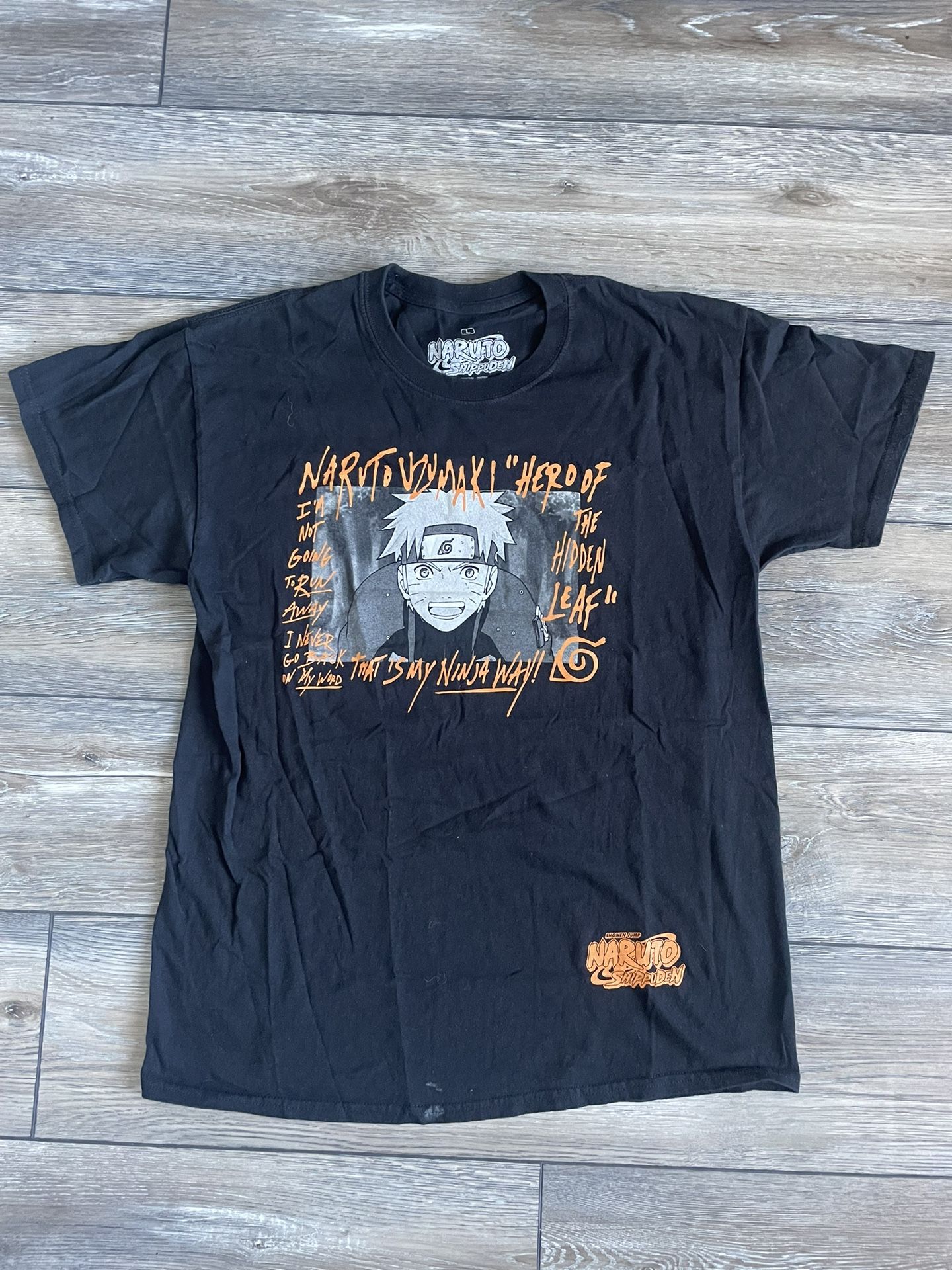 Black Naturo Shippuden Men’s Graphic Tee