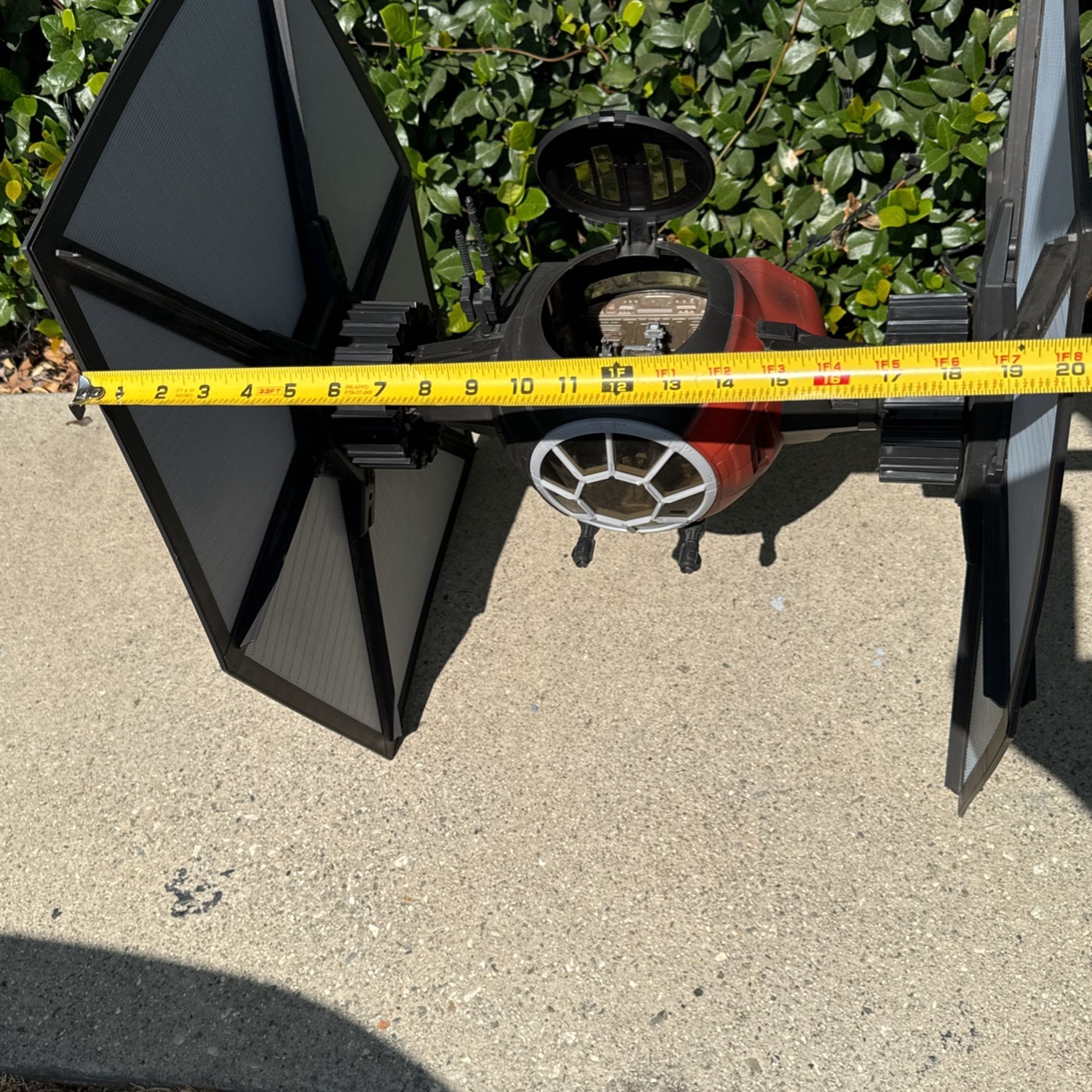 Star Wars The Black Series First Order Tie Fighter “HUGE”