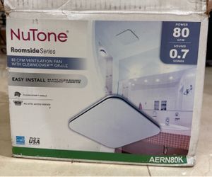 NuTone Ventilation Fan 80 CFM 0.7 Sones with CleanCover EnergyStar