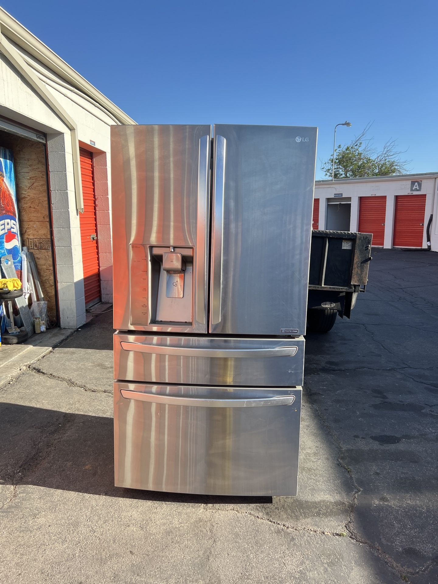 Lg French Door Refrigerator Stainless Steel