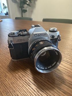 Canon AE-1 + 50mm FD Lens