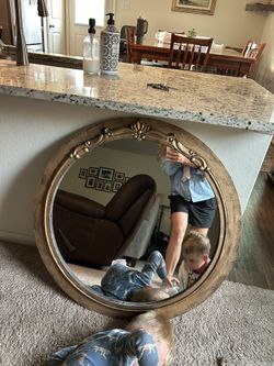 Beautiful ornate DIY gold Frame