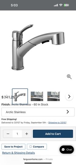 Delta Collins Kitchen Faucet