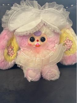 Baby Three bb3 Sun Blossom 400% Peach Melody Pink Bunny With Paci