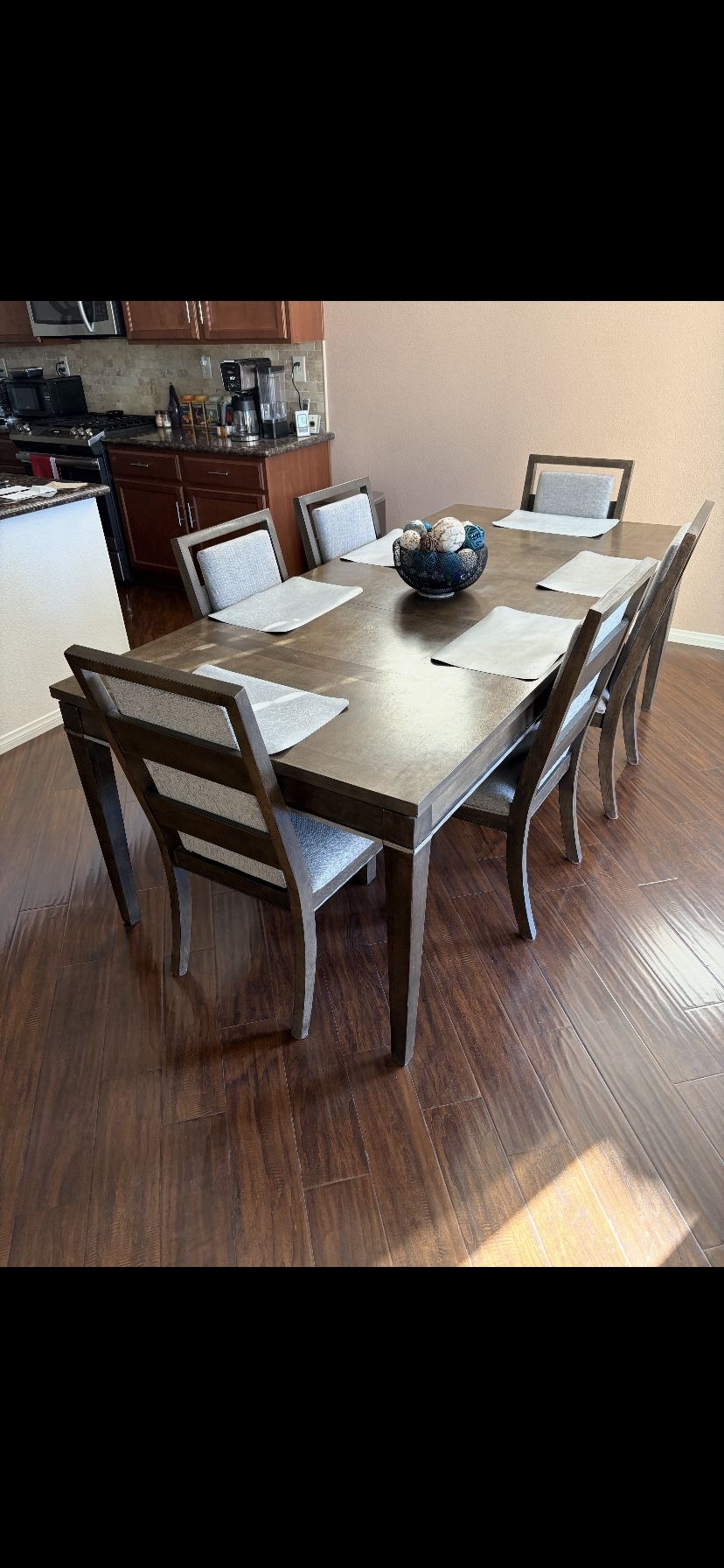 Large Dining Table With 6 Chairs