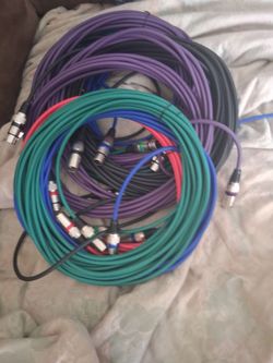 35FT XLR CABLES  $23 each...