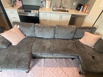 Gray Sectional Couch