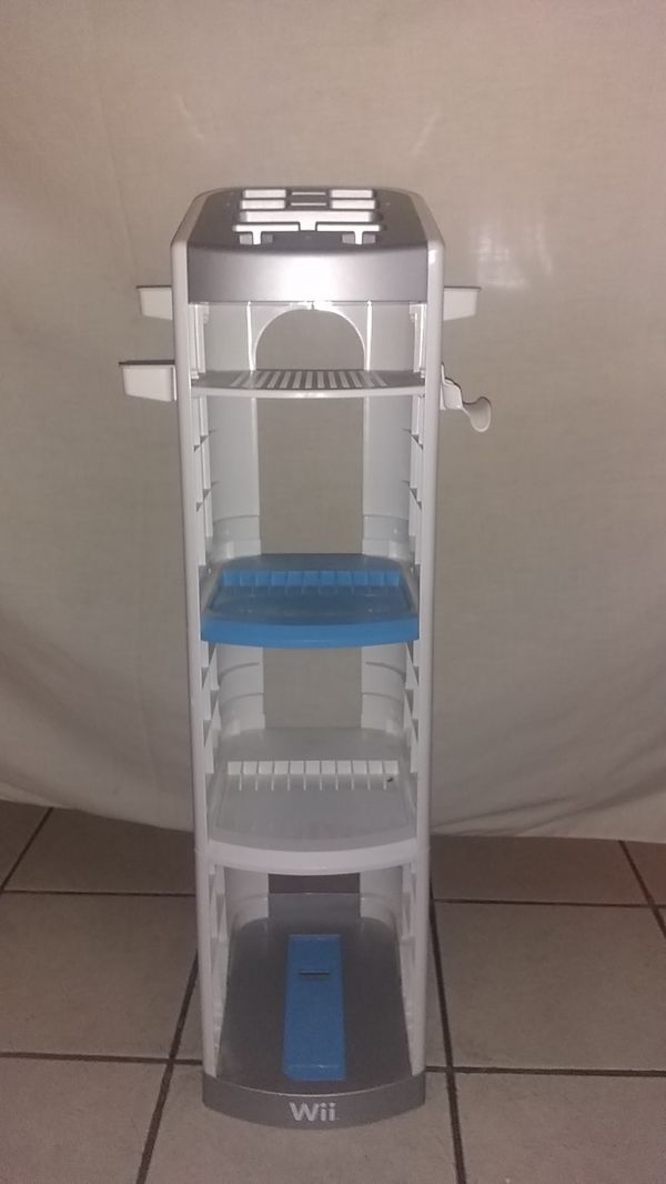 Wii Tower Storage 3ft tall for console games guitars holds all