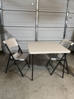 Lifetime Table And Chairs