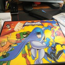 Batman The Brave and the Bold Learning Laptop Bilingual Oregon Scientific,excellent Working Condition  