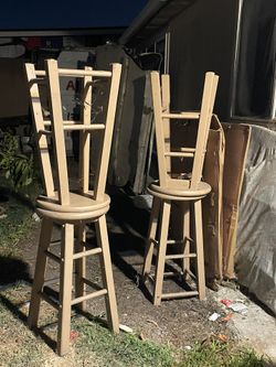 Wooden Stools $10 Each