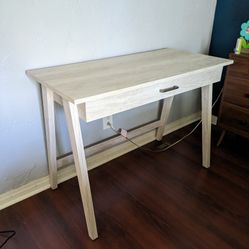 White Desk Table