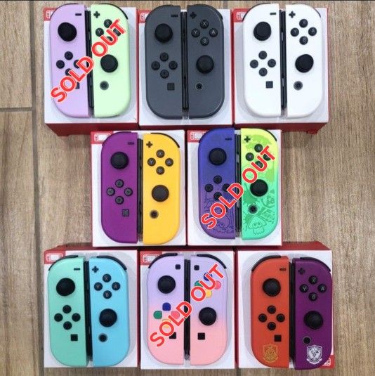 Nintendo Switch/OLED/Lite Wireless Joycons Controllers