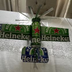 Heineken Air Plain Can Made  