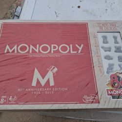 Monopoly 80th Anniversary Edition
