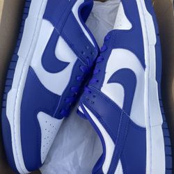 Nike Dunk White Hyper Royal