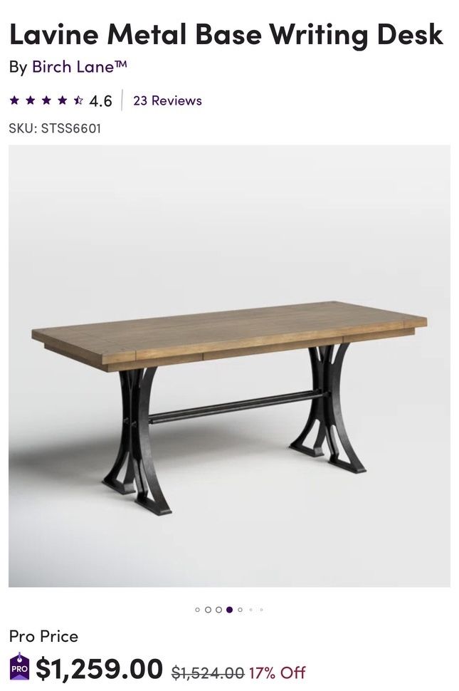 Nice Real Wood Desk