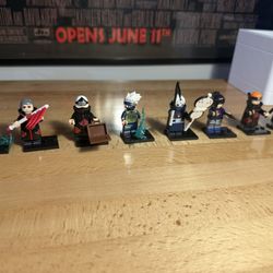 Naruto Minifigure set 8 Figures LEGO Compatible 