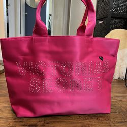 Victoria’s Secret Hot Pink Tote Travel Bag