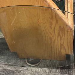 Oval Glass Table Top