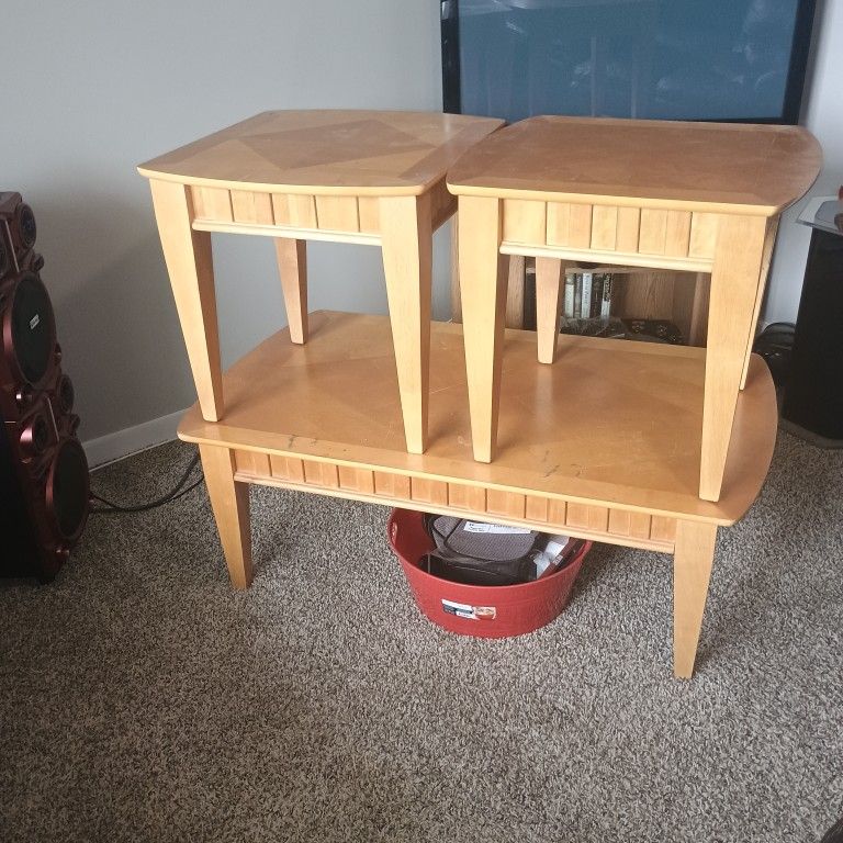 Coffee Table And End Table