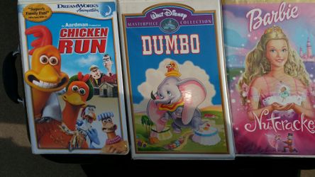 Disney VHS. X 3