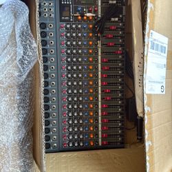 16 Channel Mixing Console with Bluetooth USB Audio Recording Live Sound