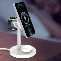 3 In 1 Wireless Charging Station! 