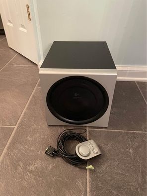Logitech z-2300 subwoofer only, no speakers $35