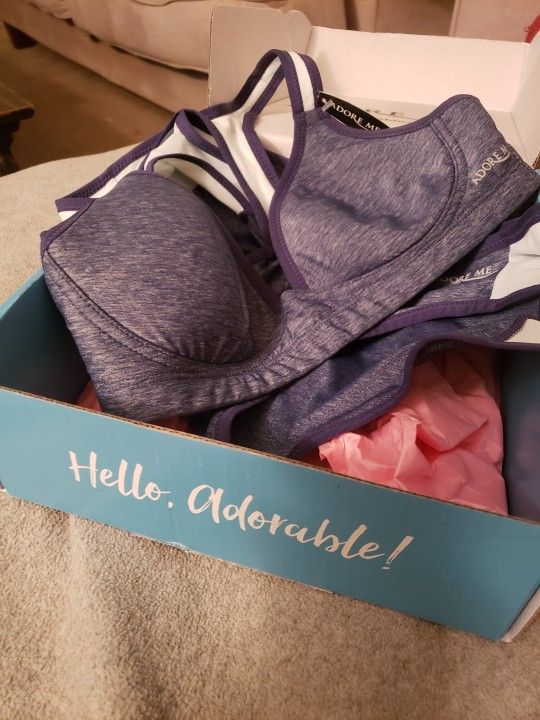 Sports Bra & Panties Set (32A/Small)