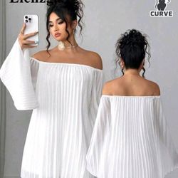 White Dress Beautiful Plus Size 