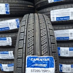 ST 205/75/14 CARLSTAR CARLISLE (Brand New Tires / Special Price)