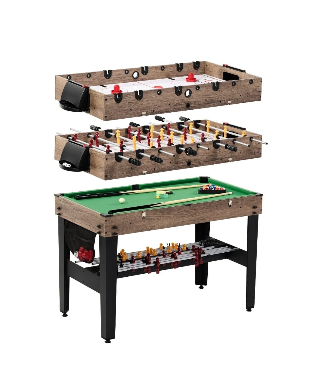 41 inch - Table Game 3 in 1 Air Hockey, Foosball table , Pool table