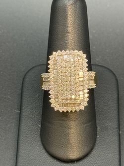 14kt yellow gold cocktail ring