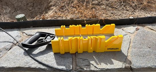Stanley Miter Box with Back Saw