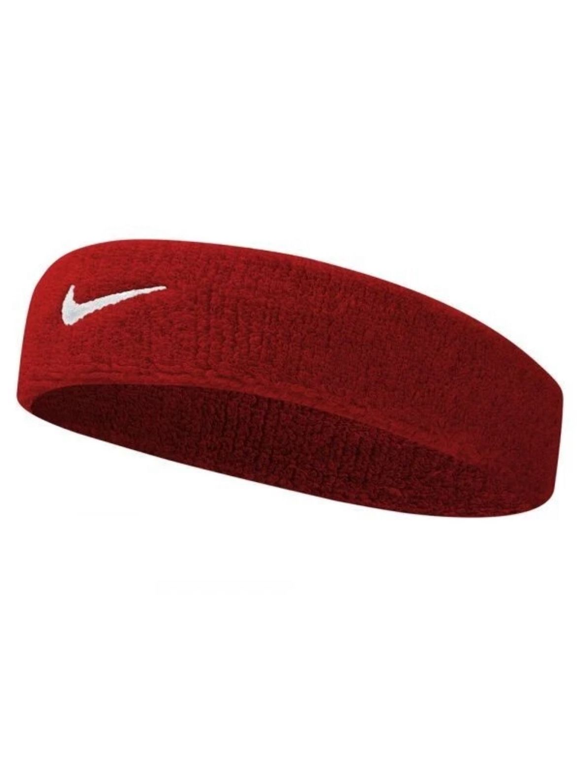 Nike Swoosh RED Towelling Headband/Sweatband Official Merchandise