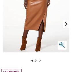 Xs Brown Skirt 